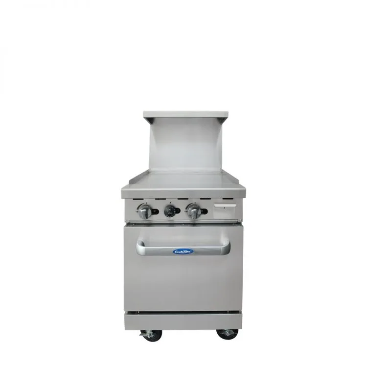 Atosa 24″ Gas Range with 24″ Griddle