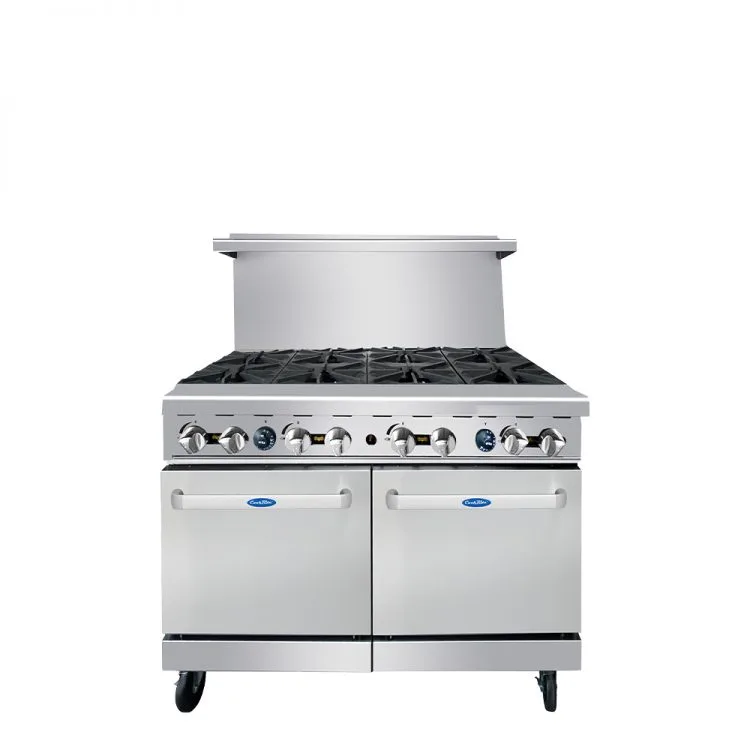 Atosa 48″ Gas Range with Eight (8) Open Burners