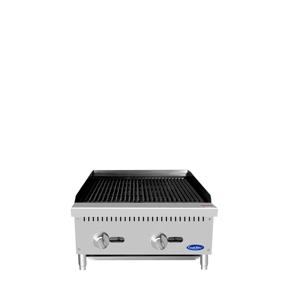 Atosa > 24″ Char Rock Broiler