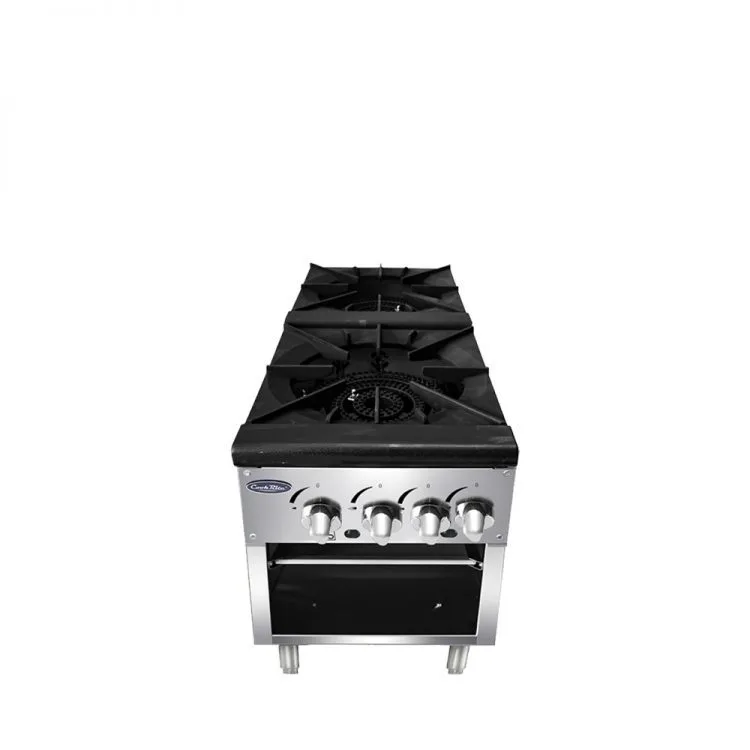 Atosa Double Stock Pot Stove, Standard Height