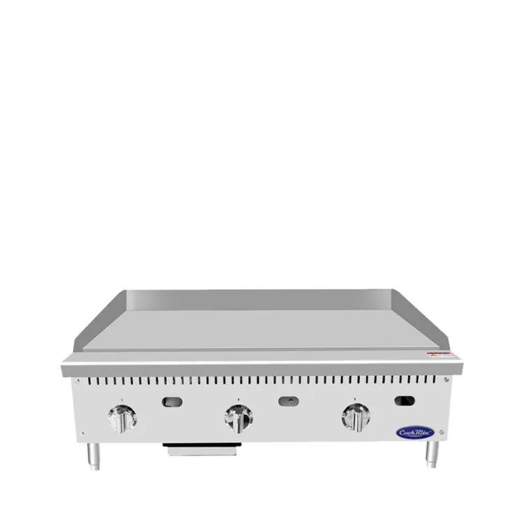 Atosa 36″ Thermostatic Griddle with 1′ Griddle Plate