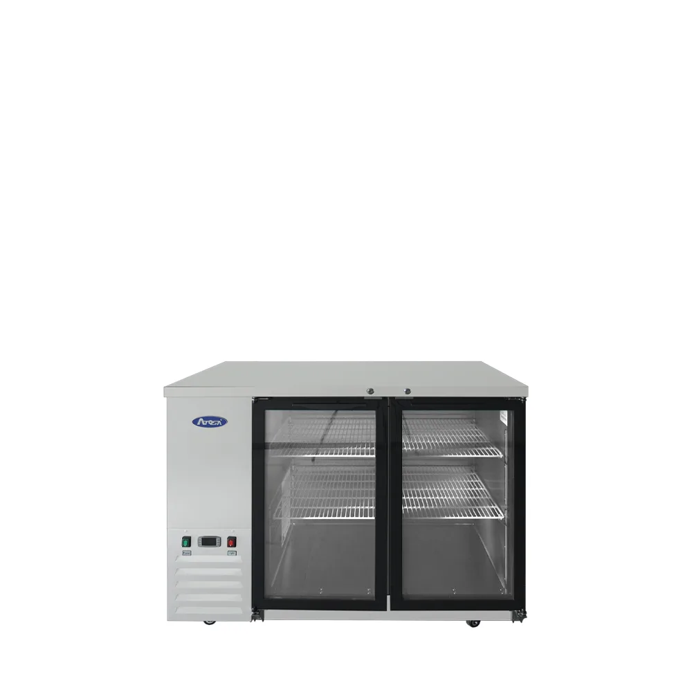 Atosa 48″ Back Bar Cooler with Glass Doors