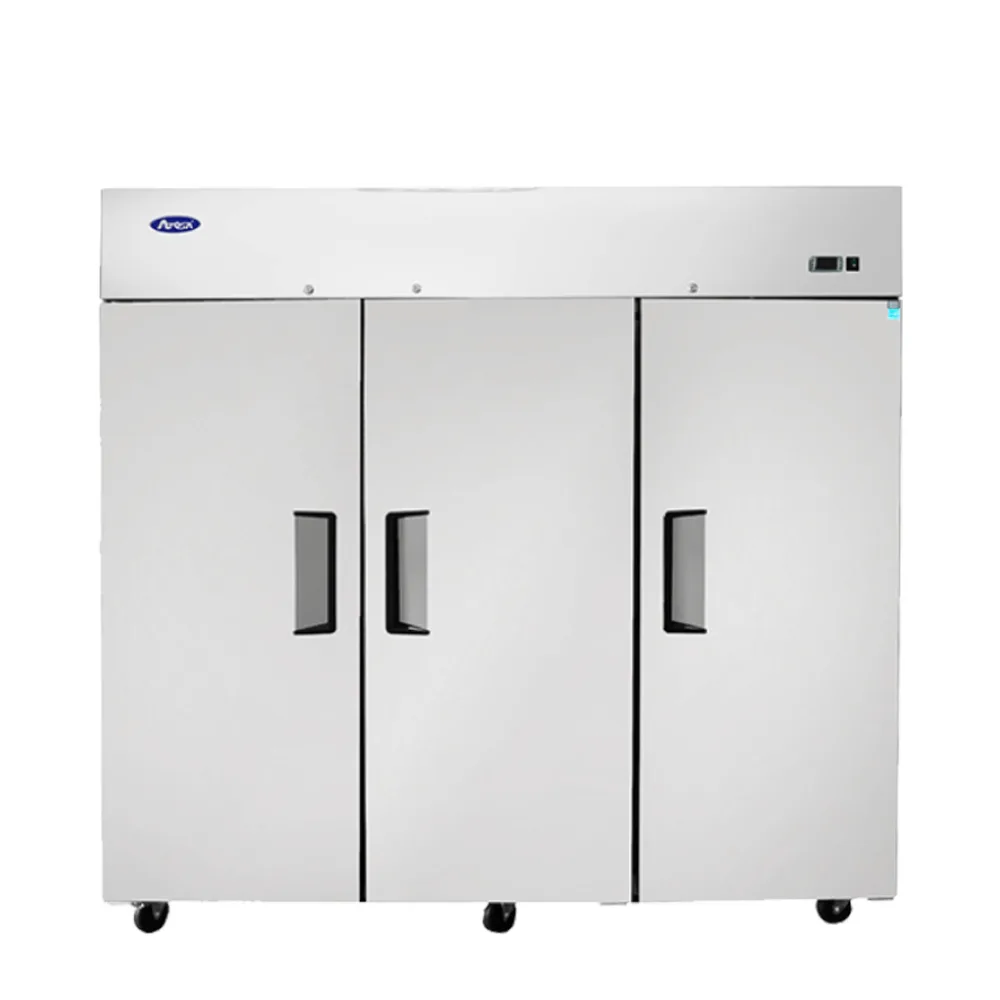 Atosa Top Mount Three (3) Door Reach-in Freezer
