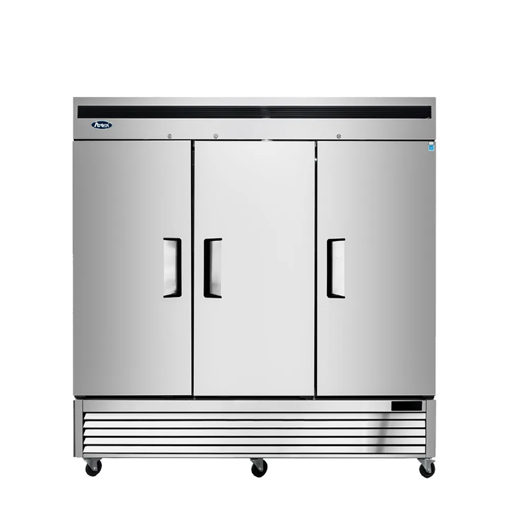 Atosa Bottom Mount Three (3) Door Reach-in Refrigerator
