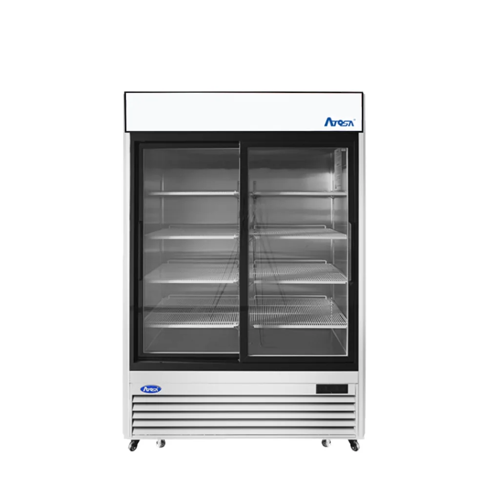 Atosa Two (2) Glass Door Merchandiser Cooler