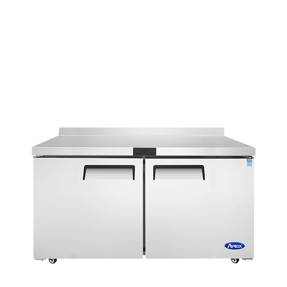 Atosa 60″ Worktop Refrigerator with Backsplash