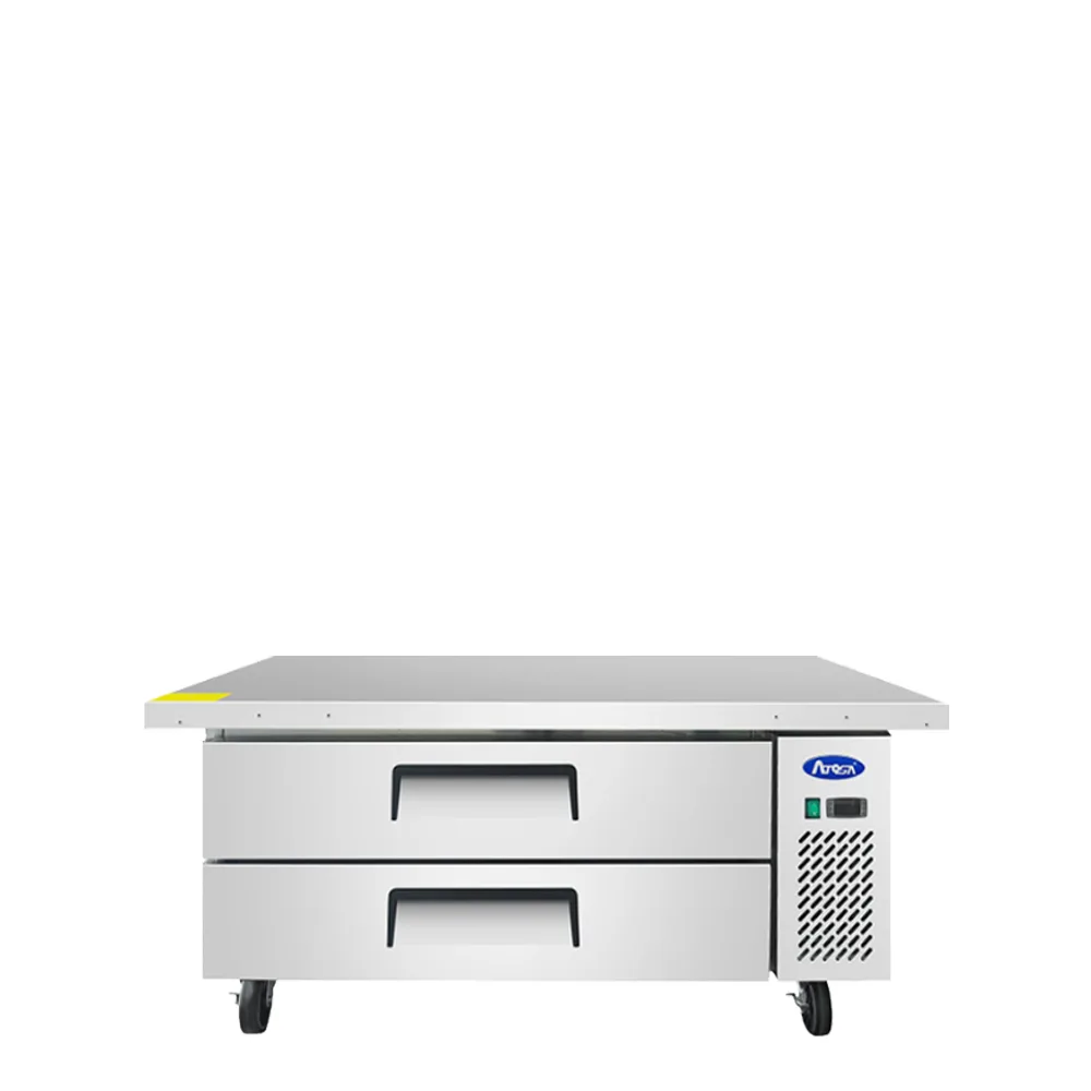Atosa 60″ Refrigerated Chef Base, Extended Top