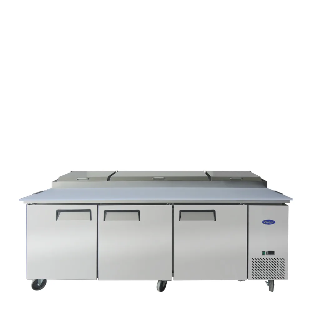 Atosa 93″ Refrigerated Pizza Prep. Table