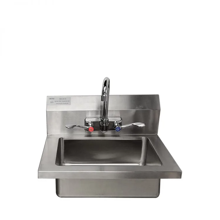 Atosa 18″ Hand Sink with Wrist Blade Handles