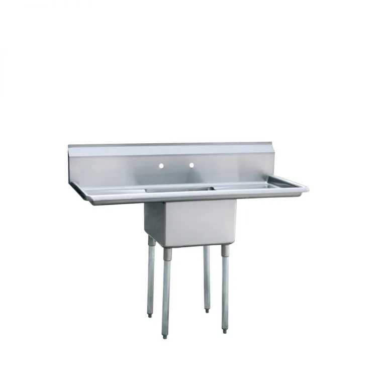 Atosa 18″ One Compartment Sink with Left and Right Drain Boards