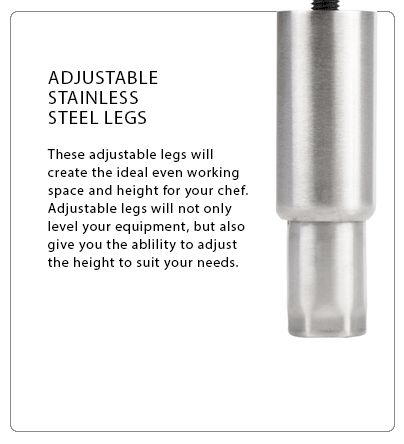 Atosa 30″ x 36″ S/S Equipment Stand feature